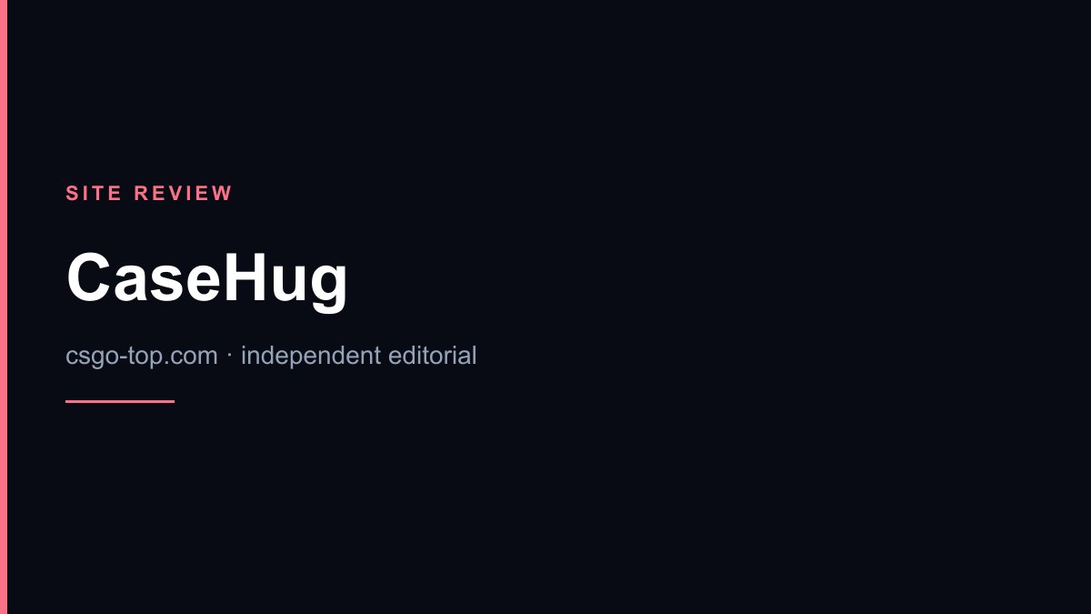 CaseHug promo code — CSGO Top