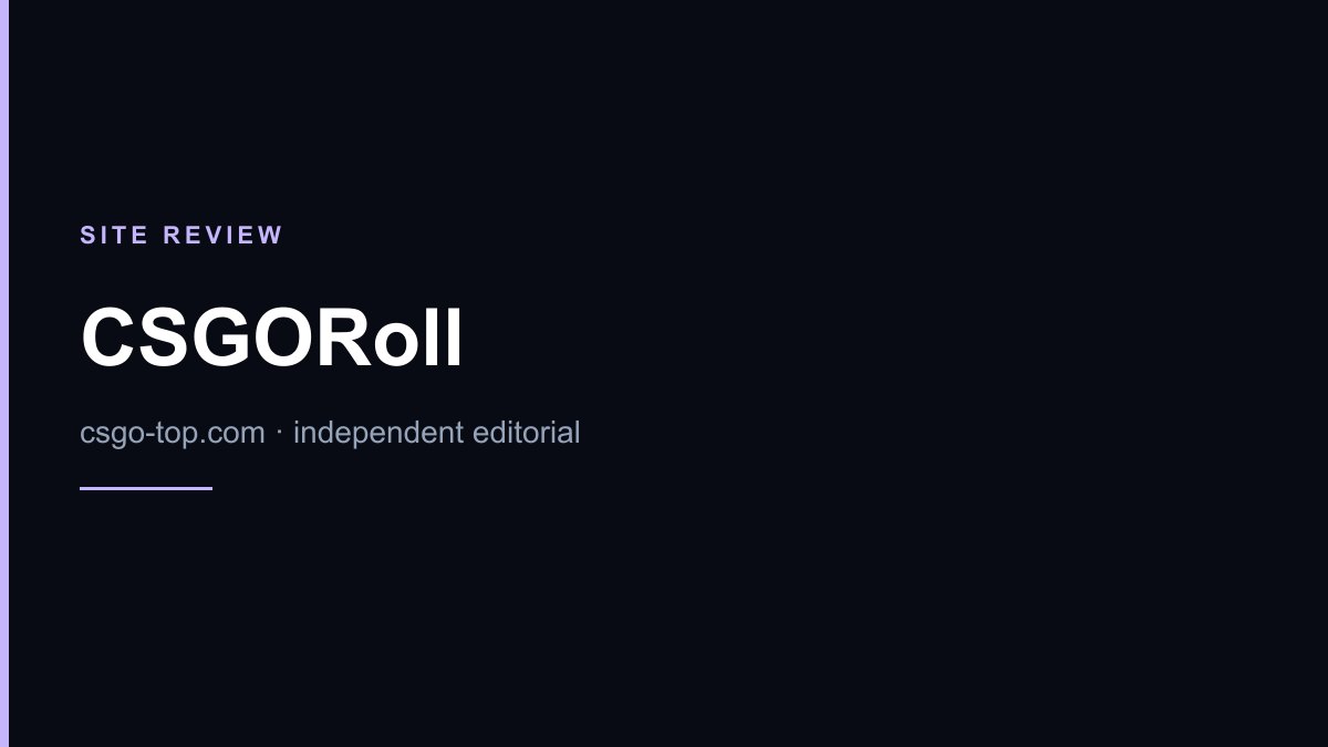 CSGORoll promo code — CSGO Top